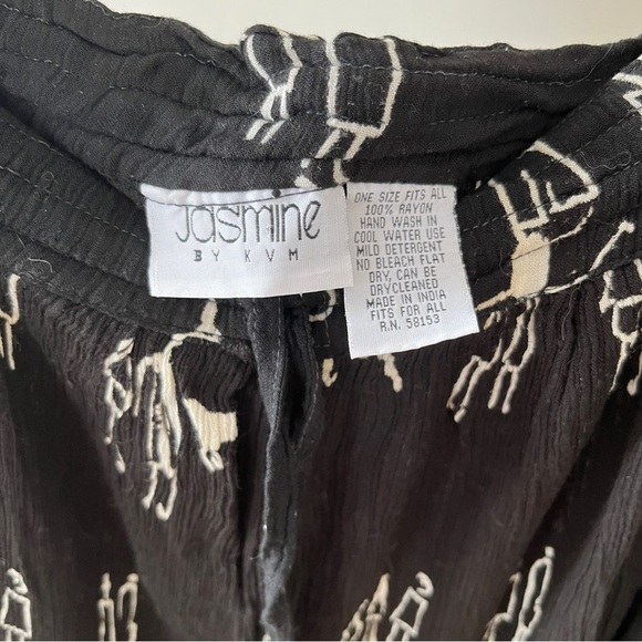 1980’s Vintage Jasmine by KVM People Print Skirt - Picture 2 of 5